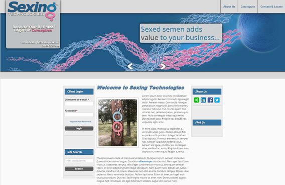 Website - Sexing Technologies